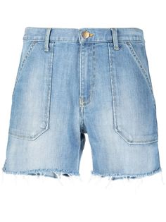 Ba&Sh джинсовые шорты Selby с завышенной талией