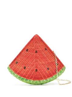 SERPUI соломенный клатч Watermelon