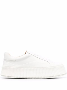 Jil Sander кеды на шнуровке