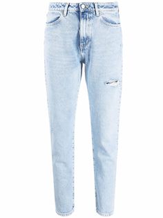 ICON DENIM прямые джинсы с завышенной талией