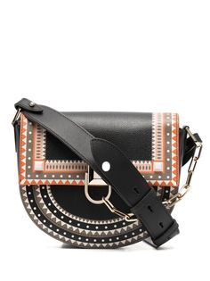 Furla сумка через плечо с абстрактным принтом