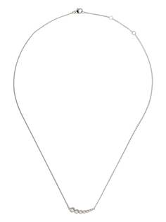 Georg Jensen золотое колье Aurora с бриллиантами