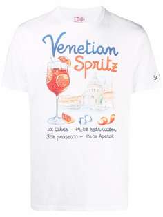 Mc2 Saint Barth футболка Venetian Spritz с графичным принтом