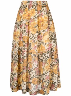 Ba&Sh юбка Diary с цветочным принтом