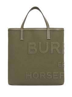Burberry сумка-тоут с вышивкой Horseferry