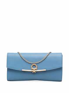 Salvatore Ferragamo клатч с застежкой Gancini