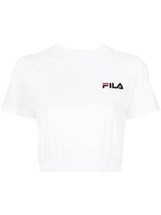 Fila укороченная футболка с логотипом