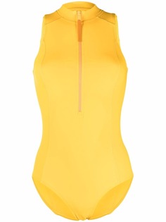 Y-3 купальник на молнии с логотипом