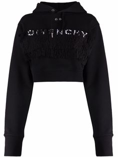 Givenchy худи с кулиской и логотипом