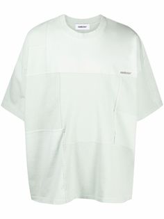 AMBUSH фактурная футболка в технике пэчворк