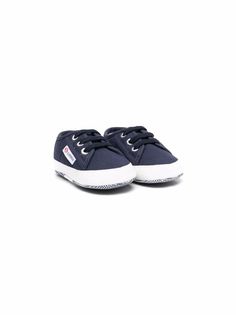 Superga Kids пинетки на шнуровке