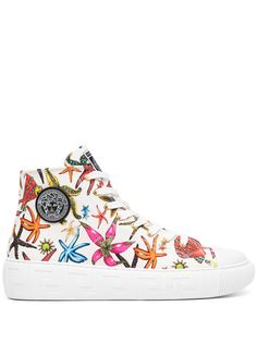 Versace кеды с принтом Trésor de la Mer