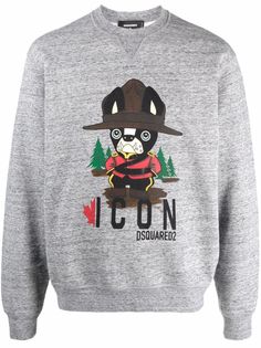 Dsquared2 толстовка с графичным принтом
