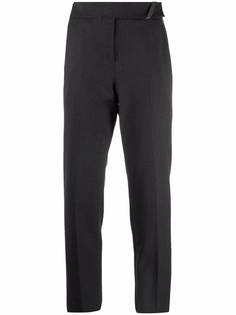 Brunello Cucinelli укороченные брюки строгого кроя