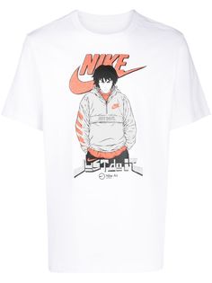 Nike футболка с графичным принтом