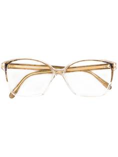 Yves Saint Laurent Pre-Owned очки в круглой оправе