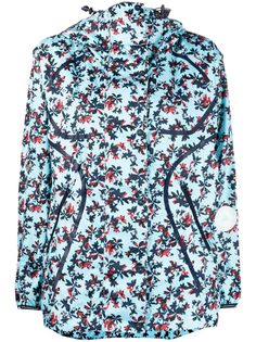 adidas by Stella McCartney спортивная куртка TruePace с цветочным принтом