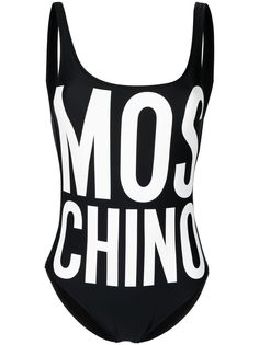 Moschino купальник с логотипом