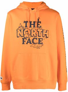 The North Face худи с логотипом