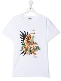 Kenzo Kids футболка Lokman Tiger