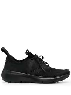 Rick Owens X Veja кроссовки с нашивкой-логотипом