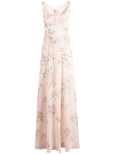 Marchesa Notte Bridesmaids платье Sorrento с цветочным принтом