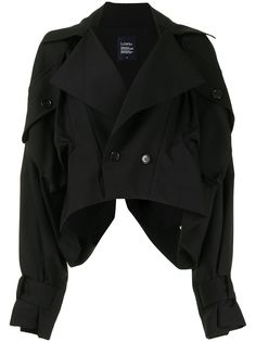Yohji Yamamoto двубортный пиджак