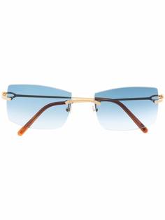 Cartier Eyewear солнцезащитные очки с градиентными линзами