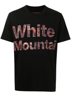 White Mountaineering футболка с логотипом