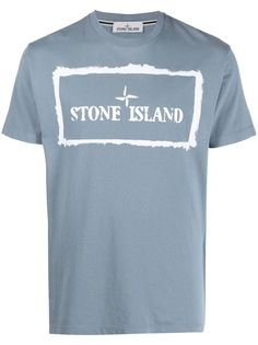 Stone Island футболка с логотипом