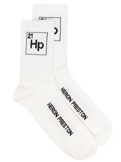 Heron Preston длинные носки HP periodic