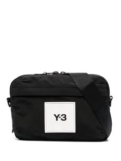 Y-3 поясная сумка с нашивкой-логотипом