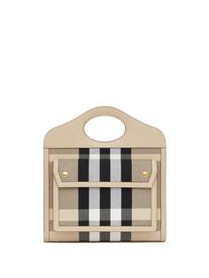 Burberry сумка Pocket в клетку
