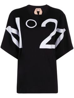 Nº21 футболка с логотипом