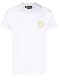 Versace Jeans Couture футболка с вышивкой V-Emblem