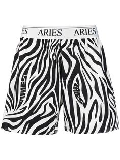 Aries боксеры с зебровым принтом