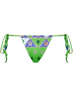 Frankies Bikinis плавки бикини Tia с принтом