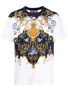 Versace Jeans Couture футболка с принтом Versailles