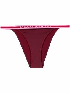 Stella McCartney трусы-брифы с логотипом и завышенной талией