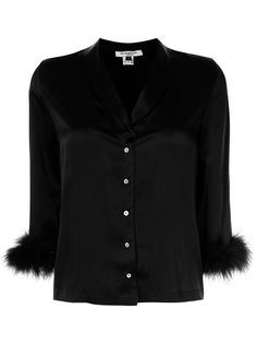 Gilda & Pearl пижамный топ Kitty с перьями