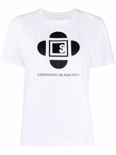 Ermanno Scervino футболка с логотипом