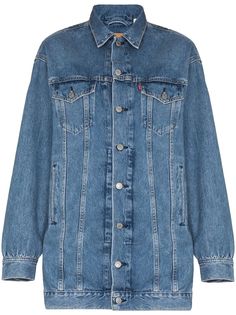 GANNI джинсовое платье оверсайз из коллаборации с Levi’s®