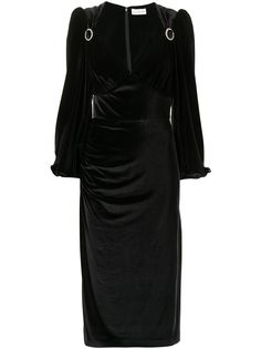 Rebecca Vallance платье миди Monica с длинными рукавами
