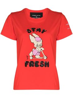 Marc Jacobs футболка Stay Fresh из коллаборации с Magda Archer