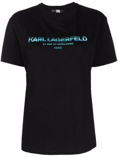 Karl Lagerfeld футболка с логотипом