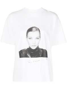ANINE BING футболка с принтом Kate Moss