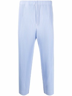 Homme Plissé Issey Miyake плиссированные брюки прямого кроя