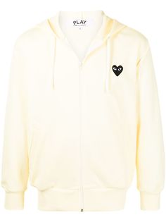 Comme des garcons hoodie cream new arrivals