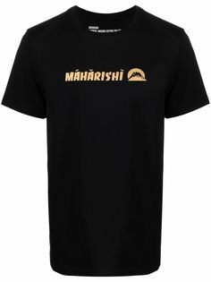 Maharishi футболка из органического хлопка с логотипом