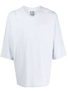 Homme Plissé Issey Miyake футболка с V-образным вырезом